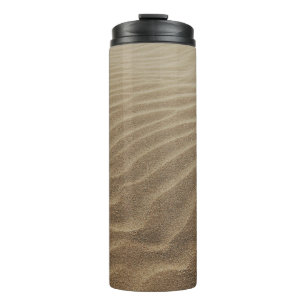 Sand dunes in the morning thermal tumbler