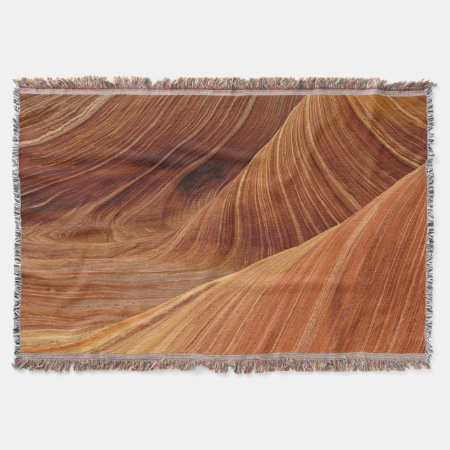 Sand Dunes  Throw Blanket (Front)