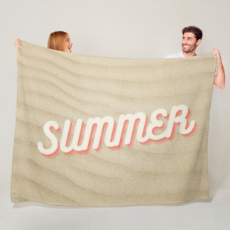 Sand Fleece Blanket