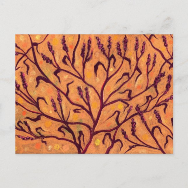 Sand Flower Water Pepper Wildflowers Floral Art  Postcard (Front)