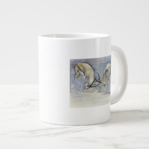 Sand Gazelles 2009  3 Large Coffee Mug