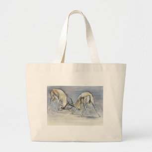 Sand Gazelles 2009  3 Large Tote Bag
