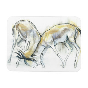 Sand Gazelles 2009  5 Magnet