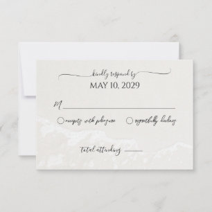 Sand Heart Beach Wedding Response