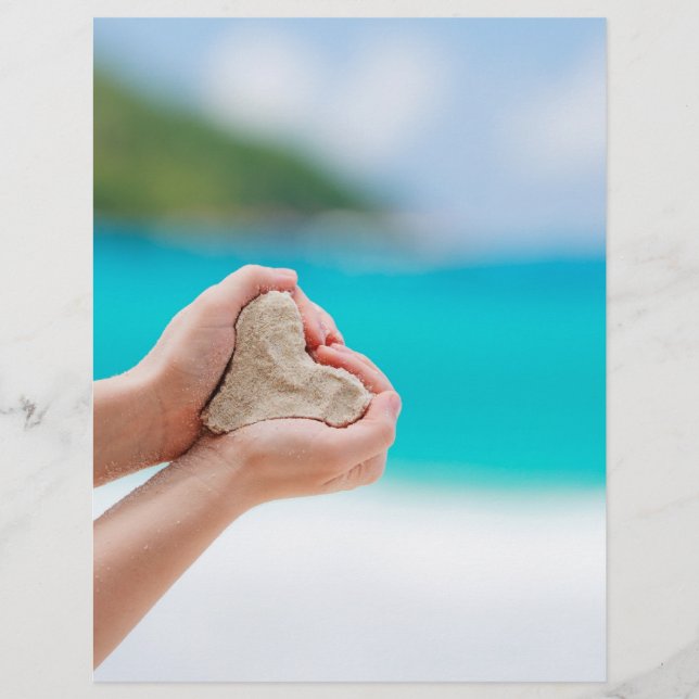 Sand heart flyer (Front)