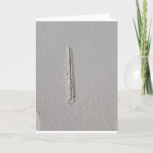 Sand Holiday Card