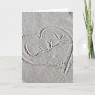 Sand Holiday Card