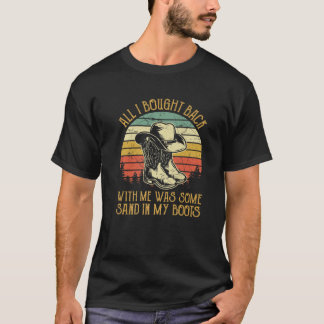 Sand In My Boots T Country Music Lover T-Shirt