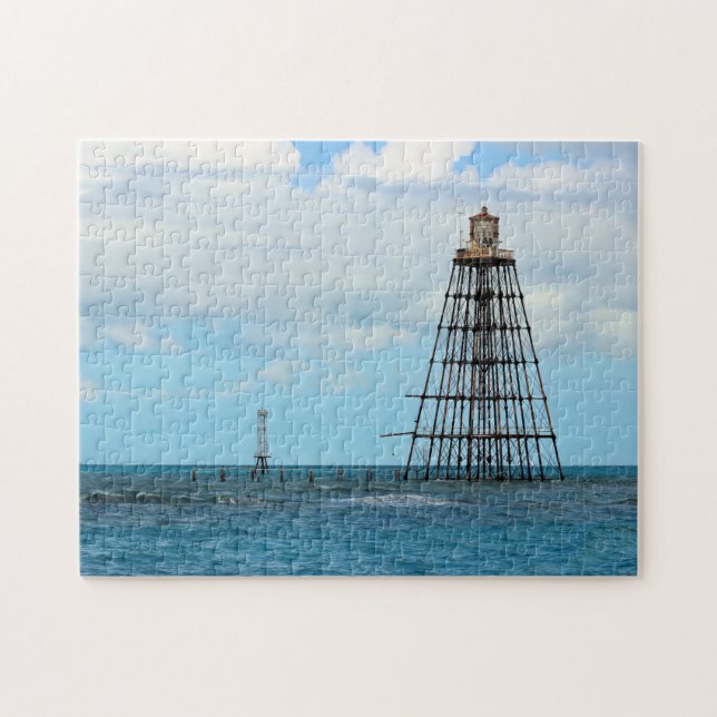 Sand Key Lighthouse, Florida Jigsaw Puzzle (Horizontal)