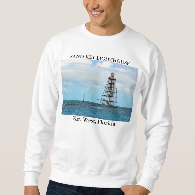 Sand Key Lighthouse, Key West Florida Sweatshirt (Front)