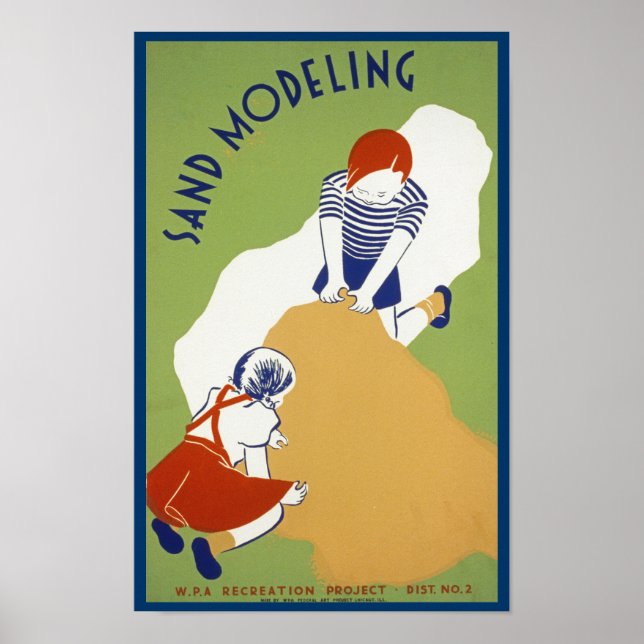 Sand Modelling Poster (Front)
