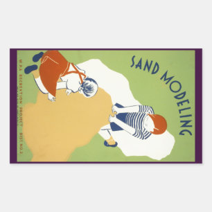 Sand Modelling Sticker