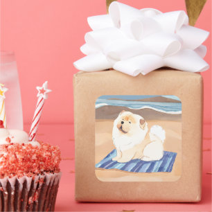 SAND N'SEA Cream Chow Chien stickers