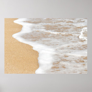 Sand of the beach poster