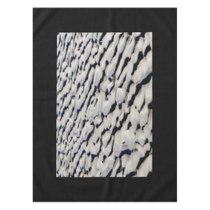 Sand pattern tablecloth