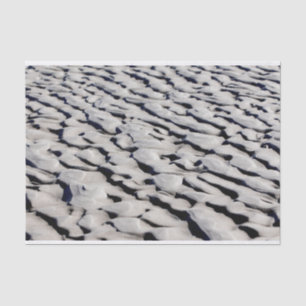 Sand pattern tissue paper