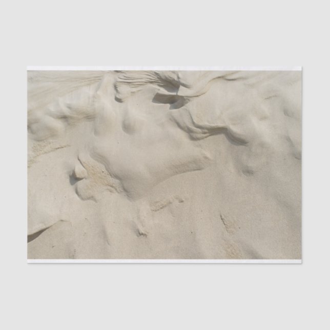 Sand pattern tissue paper (Front)
