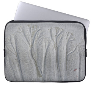 Sand Patterns Like Trees Laptop Sleeve