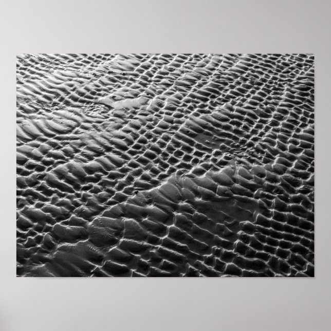 Sand Patterns Poster/Print Poster (Front)