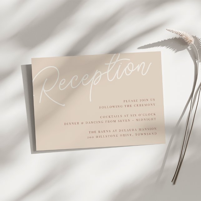 Sand | Script Watermark Reception Enclosure Card (Creator Uploaded)