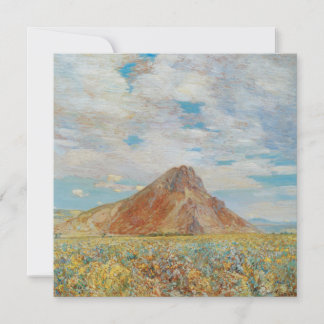 Sand Springs Butte by Childe Hassam, Vintage Art