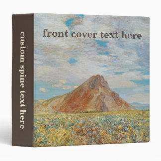 Sand Springs Butte by Childe Hassam, Vintage Art Binder
