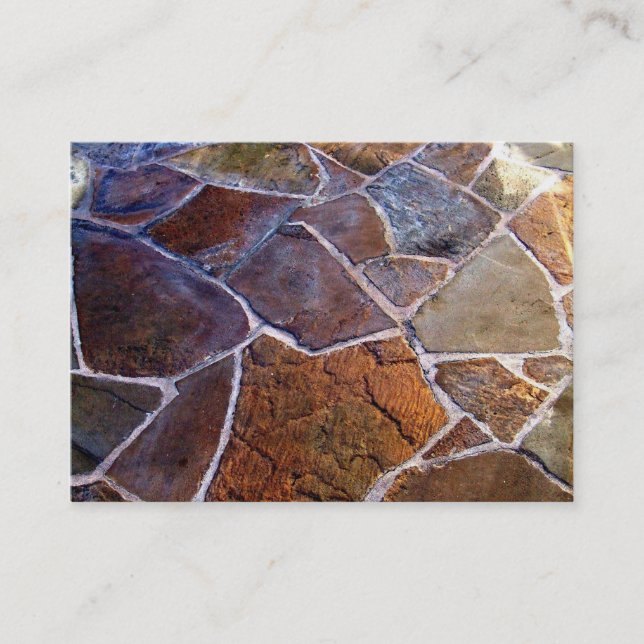 Sand Stone Business Card (Front)