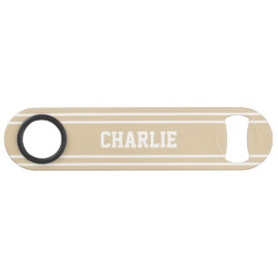 Sand Stripes custom monogram bottle opener Speed Bottle Opener