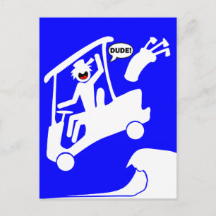 Sand trap DUDE-2 Postcard