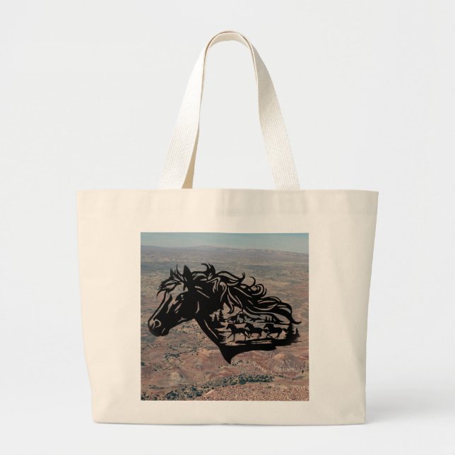 Sand Wash Basin Flat Bottom Tote (Front)