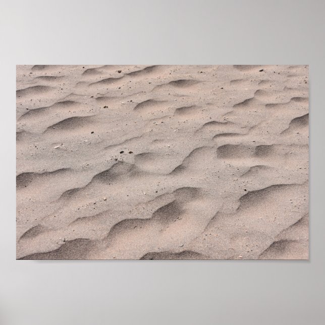 Sand Waves, Great Sand Dunes National Park, CO Poster (Front)