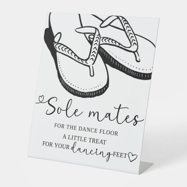 Sandal Box, Sandals, Sole Mates, Sunglasses Sign,  Pedestal Sign (Front)