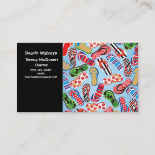 Sandal Flip Flop Business Cards