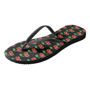 Sandales de tongs de cerise