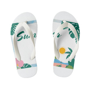 Sandales tropical summer kid's flip flops