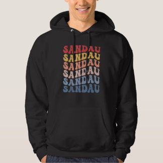 Sandau City Groovy Retro Hoodie