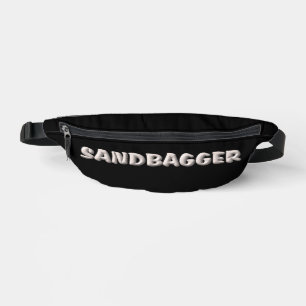 Sandbagger black fanny pack