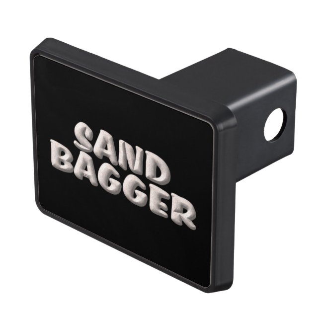 Sandbagger black hitch cover receiver (Top Right)