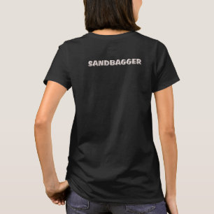 Sandbagger femmes T-shirt noir dos
