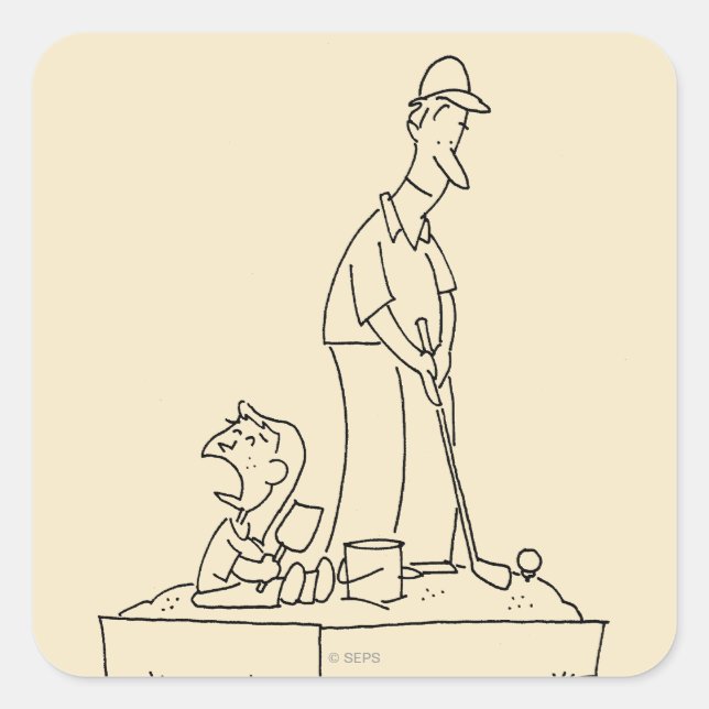 Sandbox Square Sticker (Front)