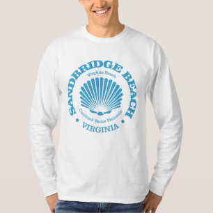 Sandbridge Beach (seashell) T-Shirt