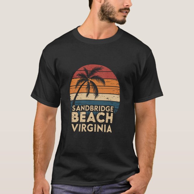 Sandbridge Beach US Virginia T-Shirt (Front)