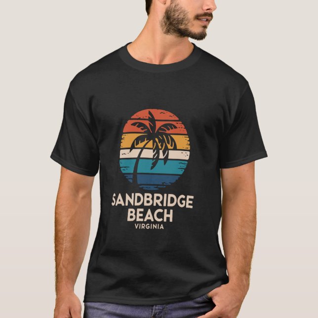 Sandbridge Beach US Virginia T-Shirt (Front)