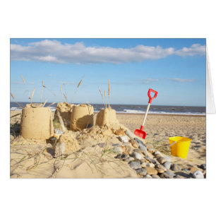 Sandcastle At Beach