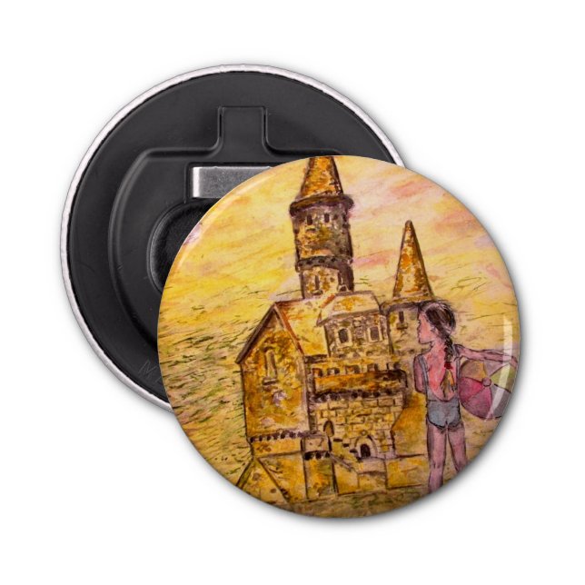 sandcastle bottle opener (Front)
