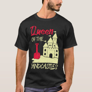 Sandcastle Builder Sand Painting Art Sculpture Art T-Shirt