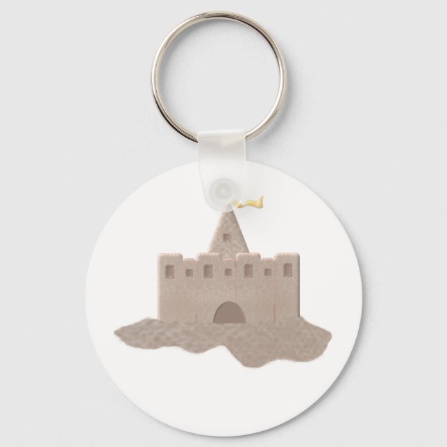 Sandcastle Keychain (Front)