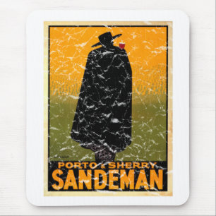 Sandeman 1920- distressed mouse pad