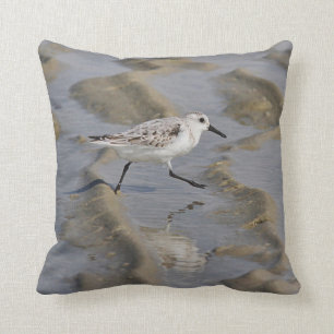 Sanderling Throw Pillow