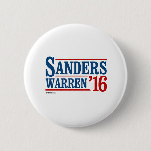 Sanders Warren 2016 2 Inch Round Button